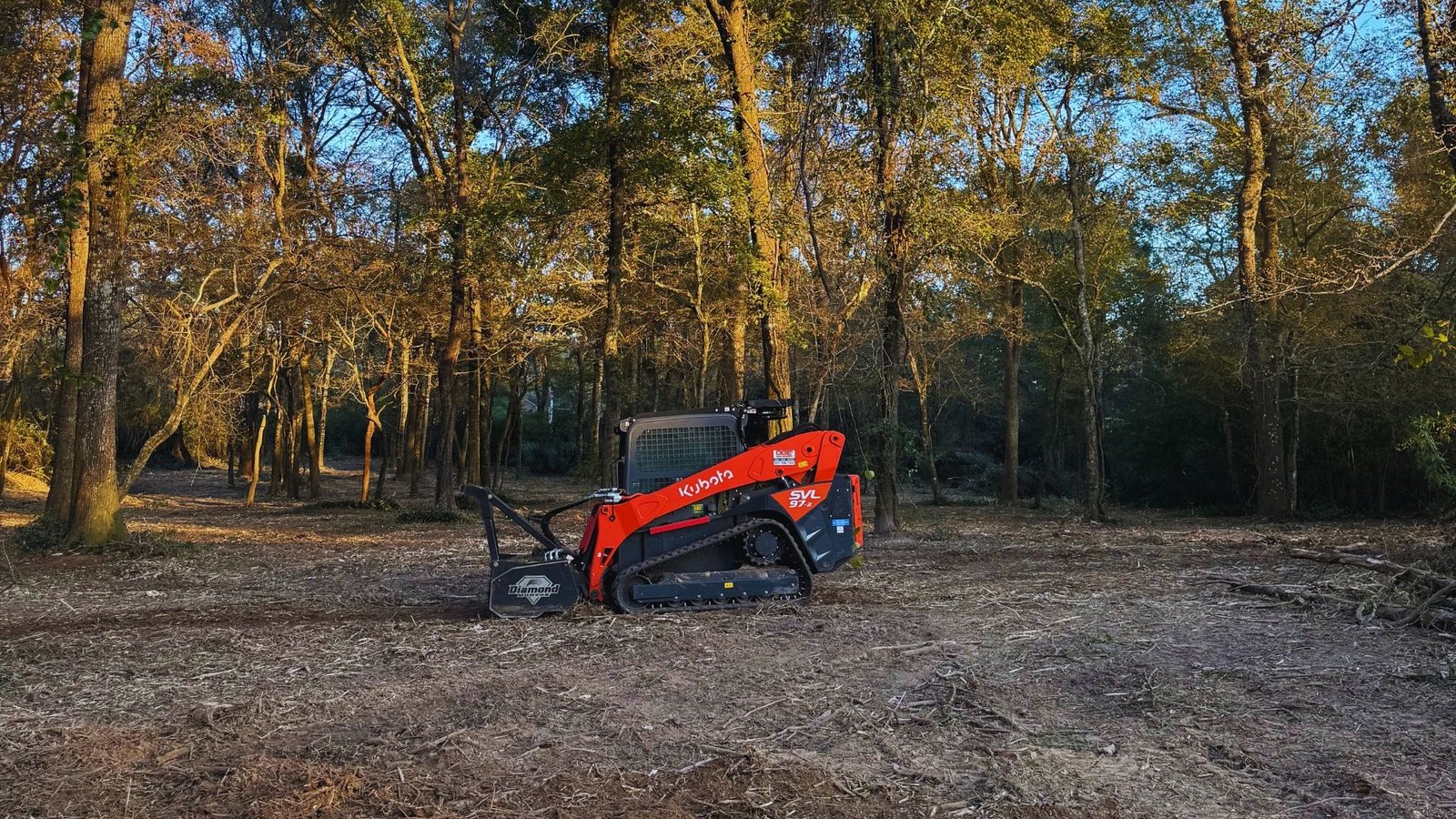 skid-steer mulching
